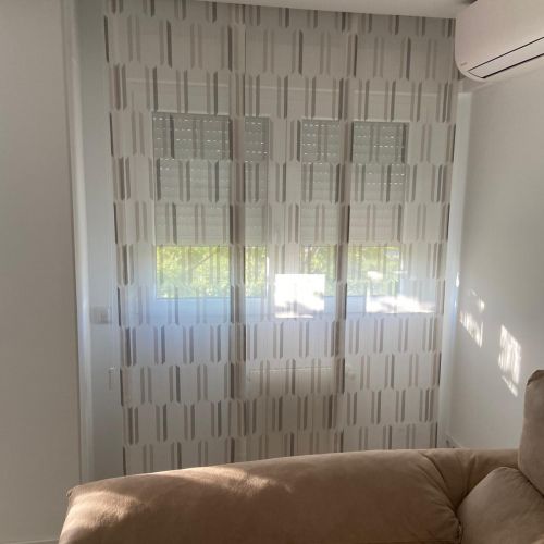 Paneles japoneses salón