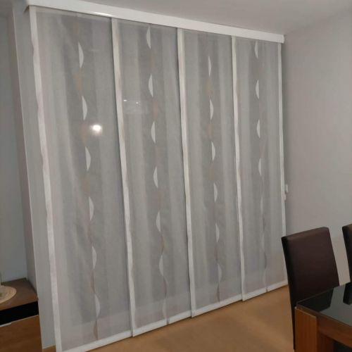 Paneles japoneses corte estancia