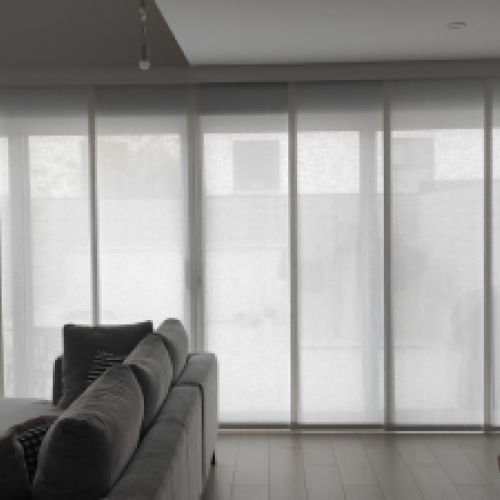 Paneles japoneses anchura