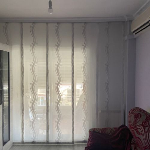 Paneles japoneses estancia acogedora